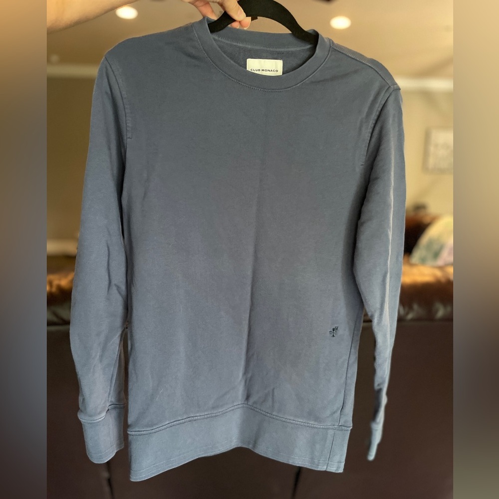 XS Club Monaco Blue Crewneck - Possibly Unisex?